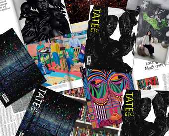 a pile of tate etc magazines